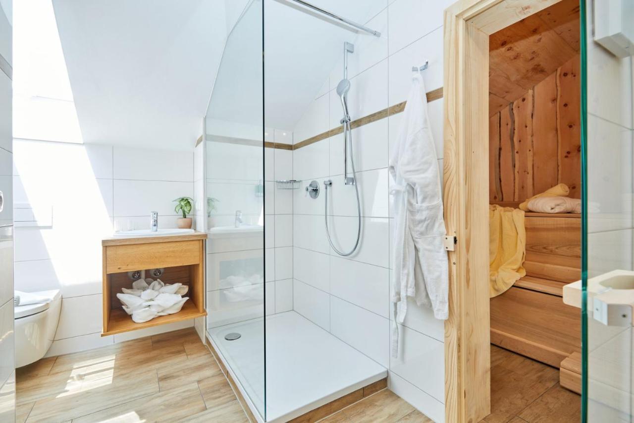 באד גויסרן Appartementhaus Dachsteinblick Mit Indoorpool Und Sauna מראה חיצוני תמונה